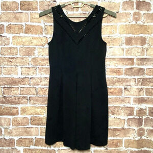 Maison‎ Jules Women's Sleeveless Fit & Flare Tank Sweater Dress Size Large